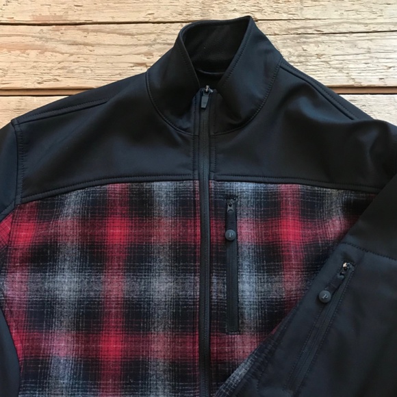 Pendleton Performance Coat - Plaid Ombre Wool - L - Picture 9 of 11